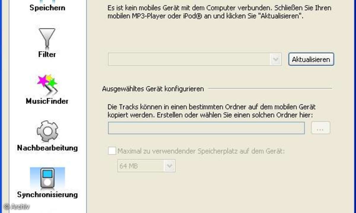 Internet-Radio aufnehmen