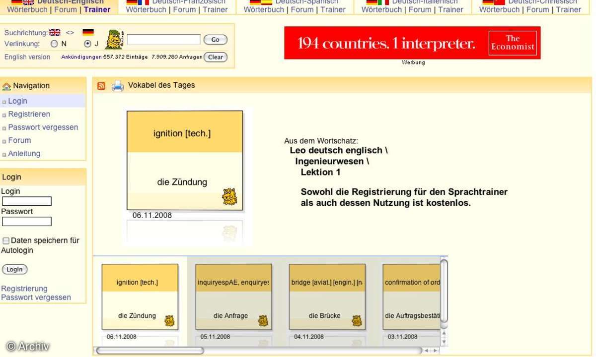 Coole Websites: Die Online-Übersetzer