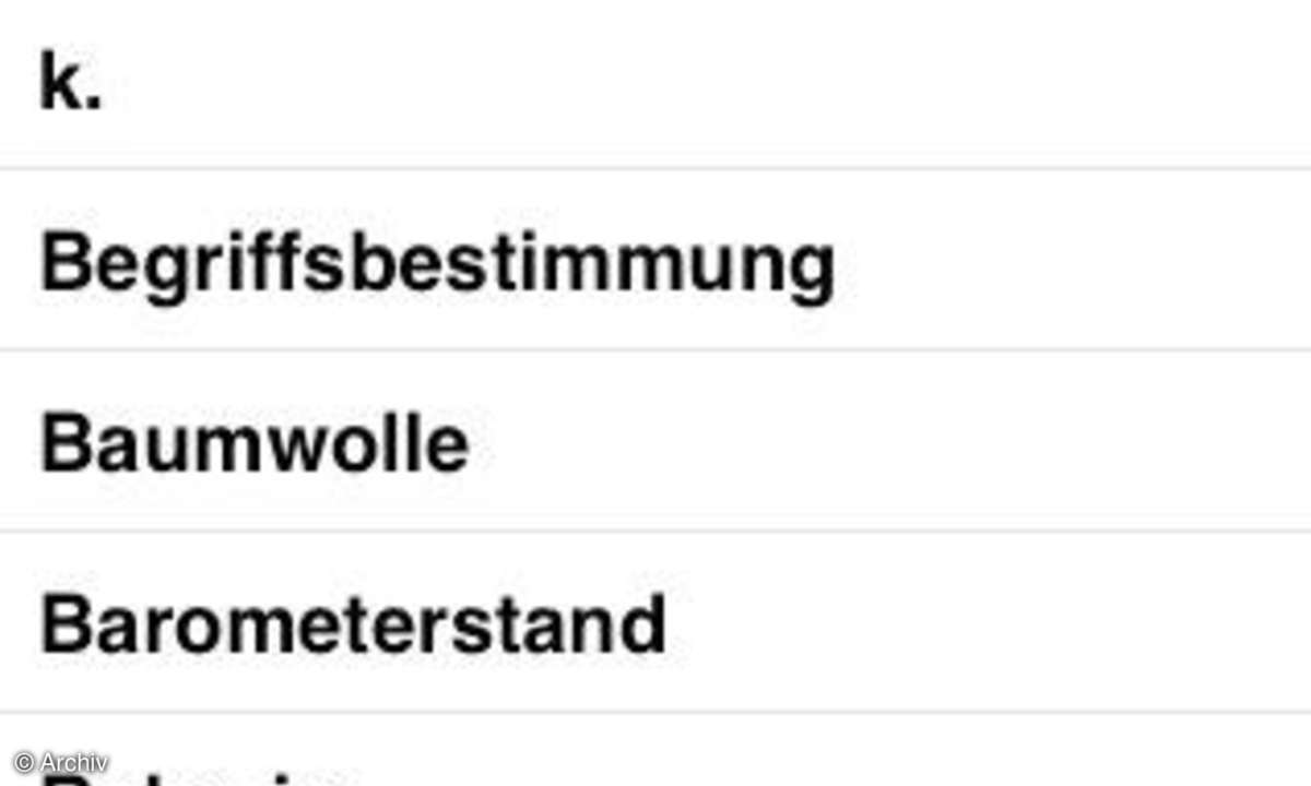 Nützliches für iPod und iPhone