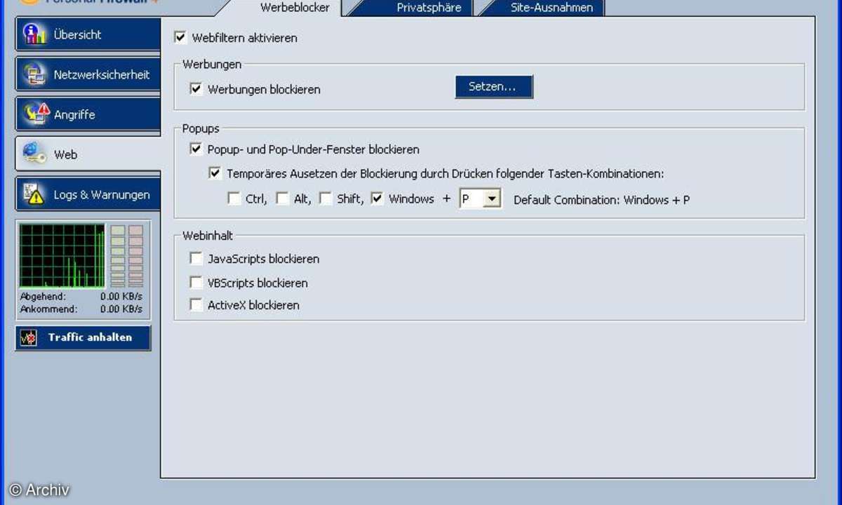 Fünf kostenlose Personal Firewalls