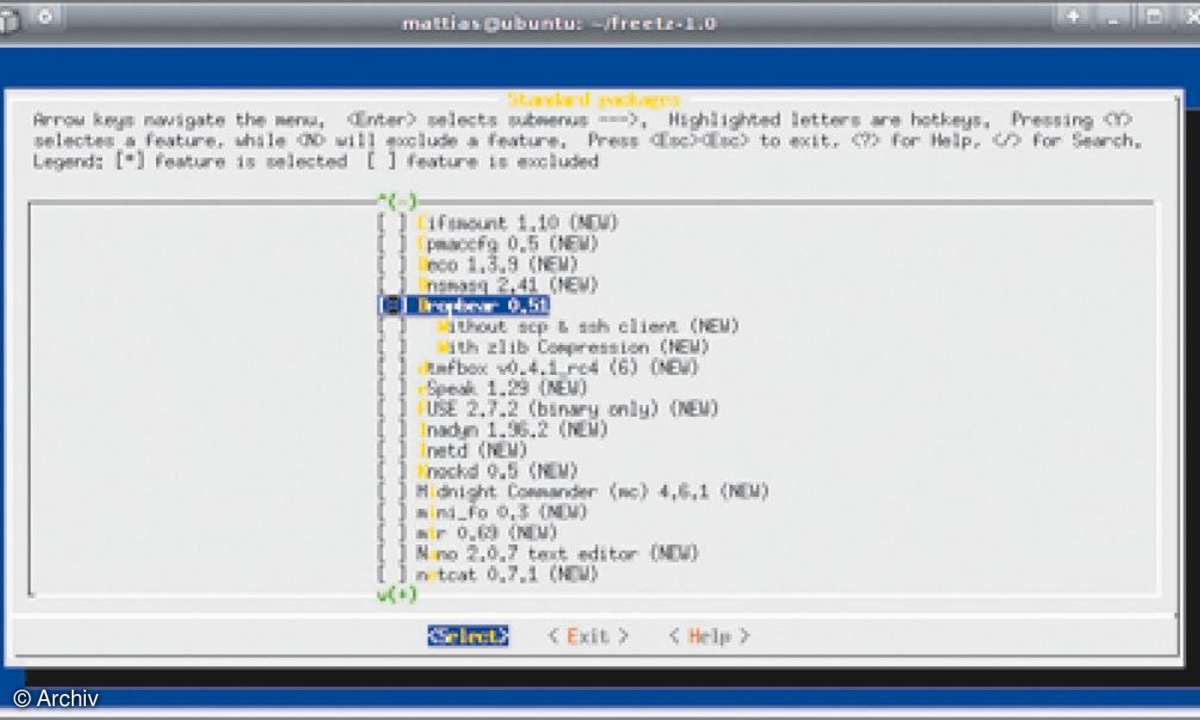 Software Fritz!Box Firmware: Eigene Fritz!Box-Firmware mit Freetz!