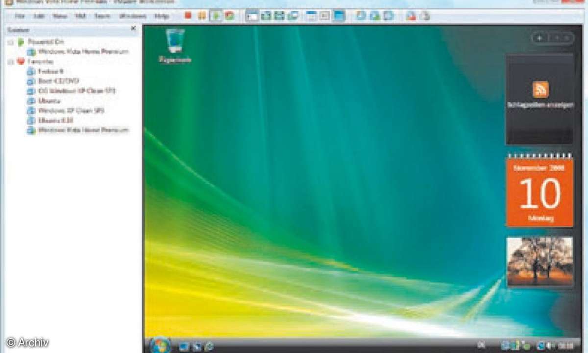 Titelthema Virutalisierungslösungen -Virtualisierungs-Software