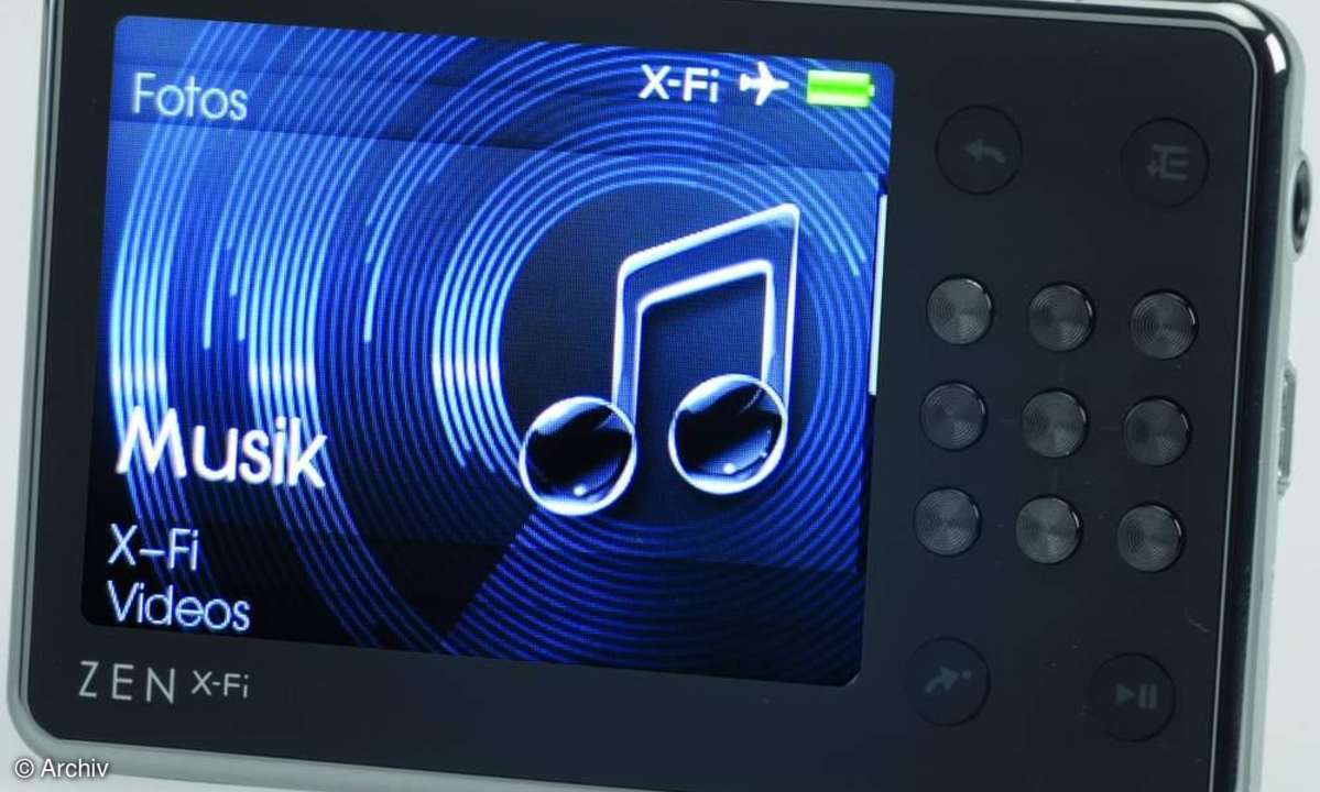 Hardware MP3-Player: MP3-Player mit Flash-Speicher ab 100 Euro