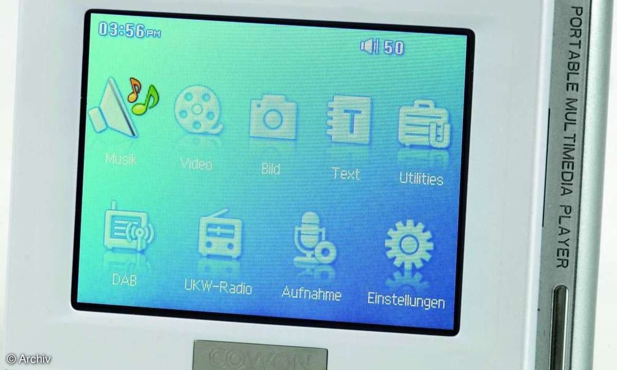 Hardware MP3-Player: MP3-Player mit Flash-Speicher ab 100 Euro