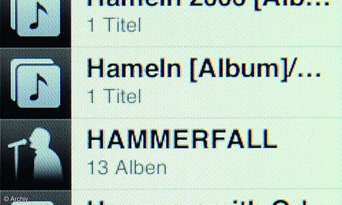 Hardware MP3-Player: MP3-Player mit Flash-Speicher ab 100 Euro