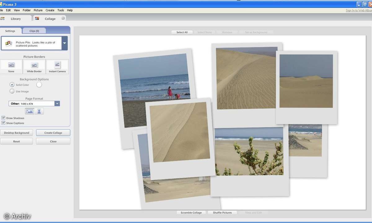 Picasa 3 ist fertig