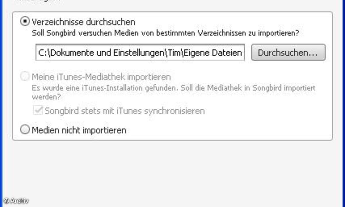 So wird Songbird installiert