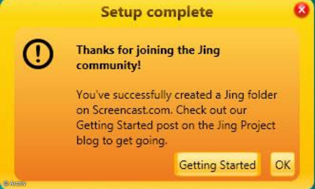Screencasten mit Jing