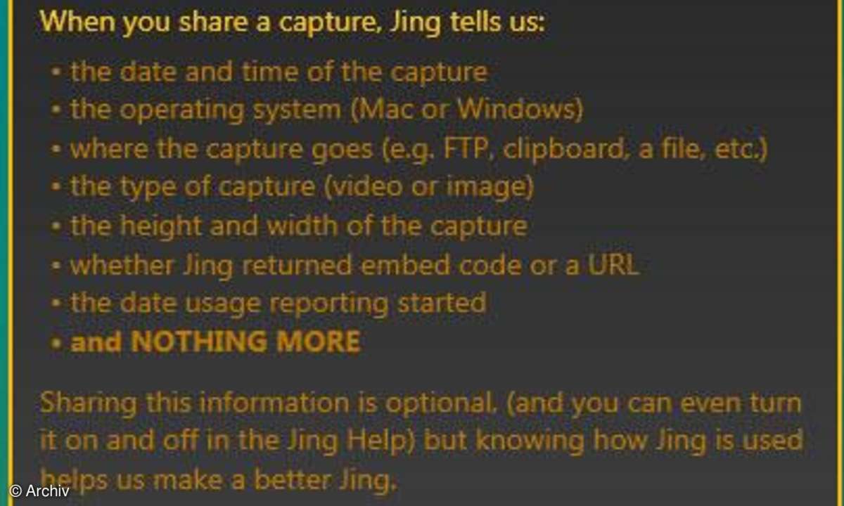 Screencasten mit Jing