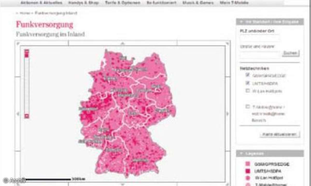 Internet-Zugang unterwegs