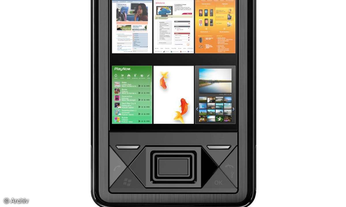 Touchscreen-Handys im Vergleichstest