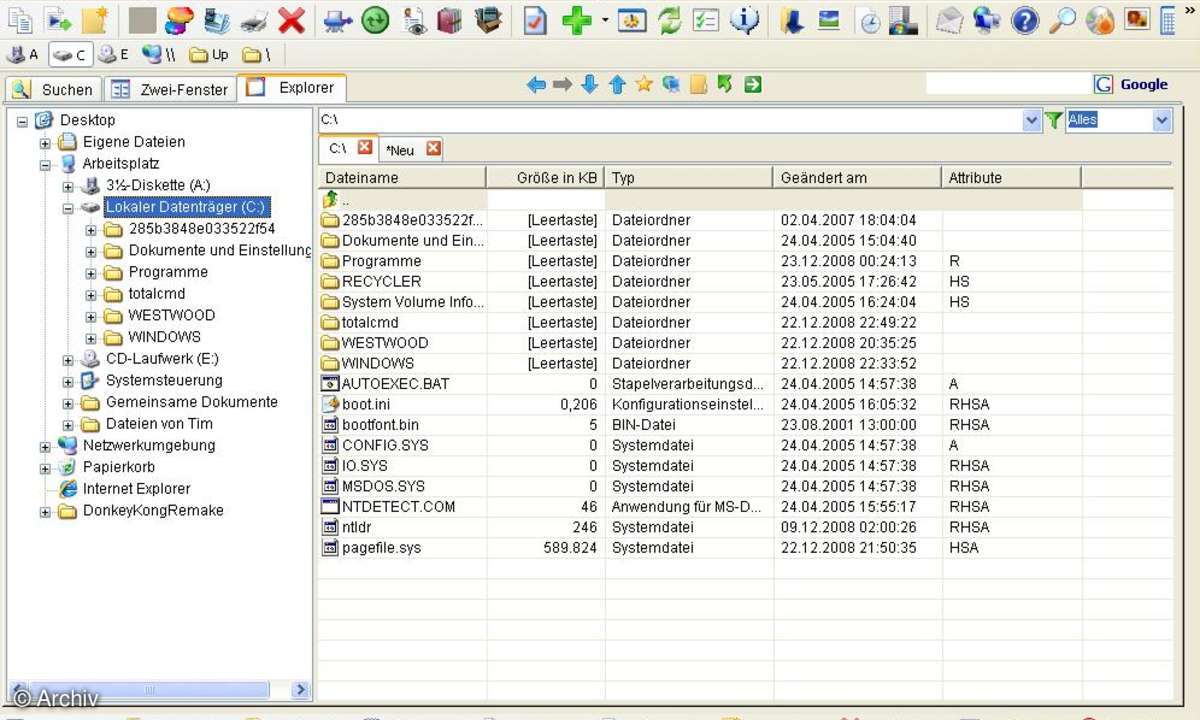 Besser als der Windows Explorer