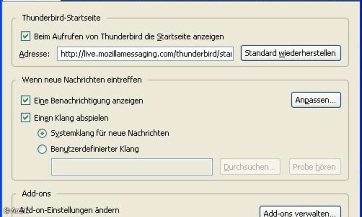 Thunderbird 3 Beta 1