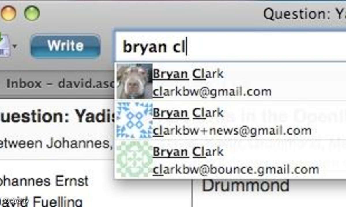 Experimentelle Thunderbird-AddOns