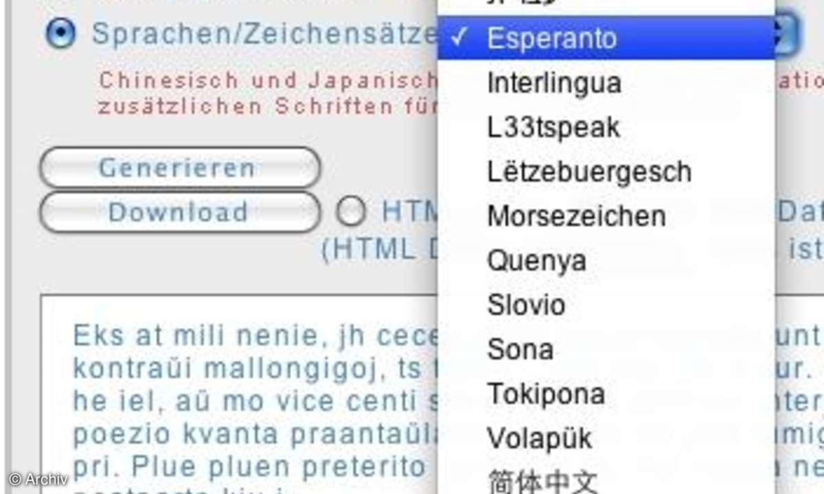 Coole Websites