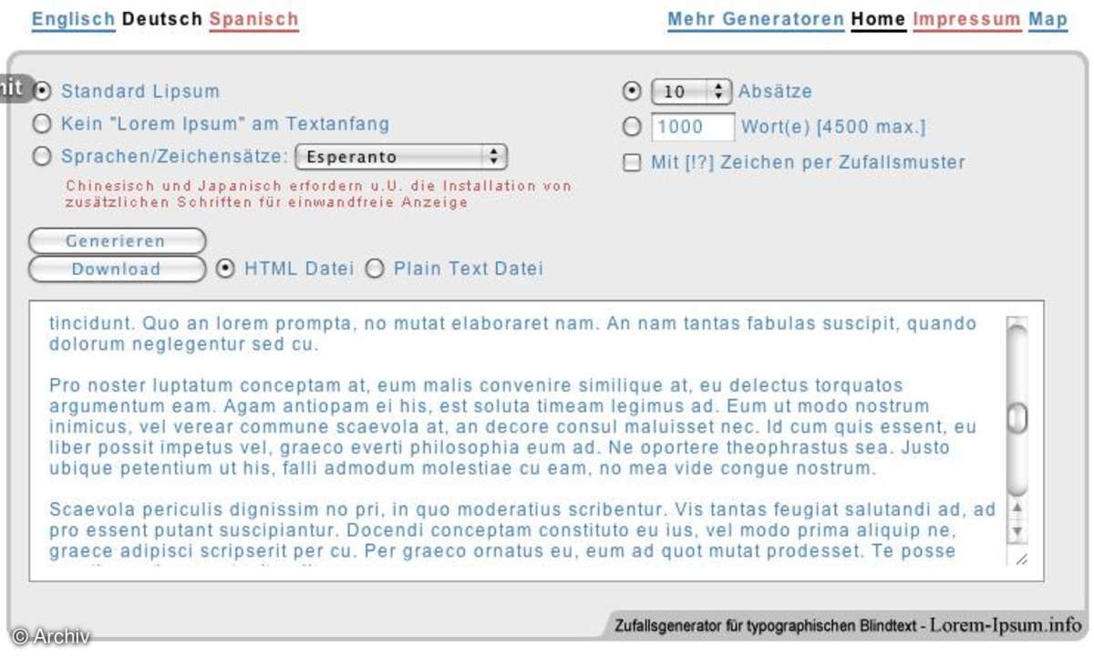 Coole Websites