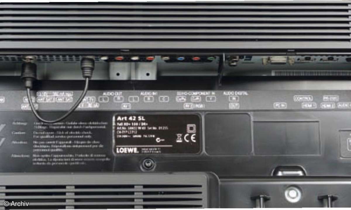 Test TV & Beamer: Fernseher