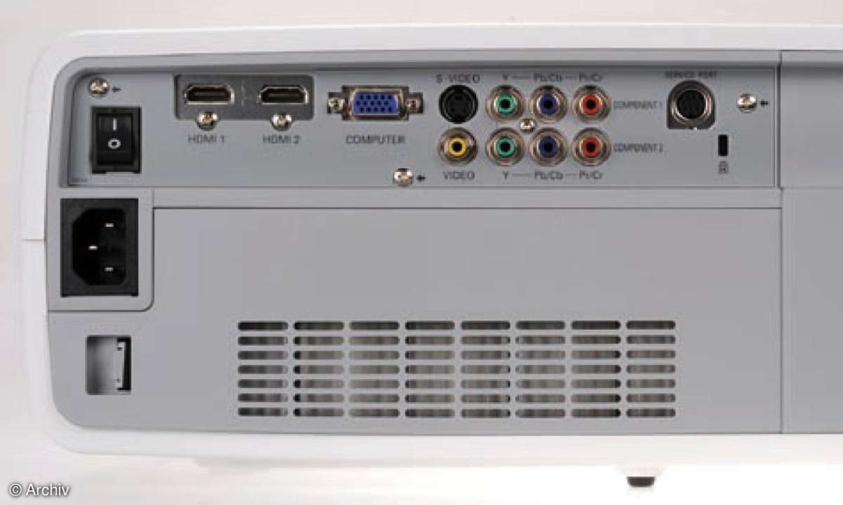 Test TV & Beamer: Beamer