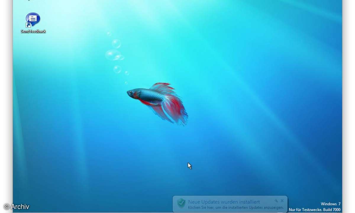 Windows 7 beta installieren