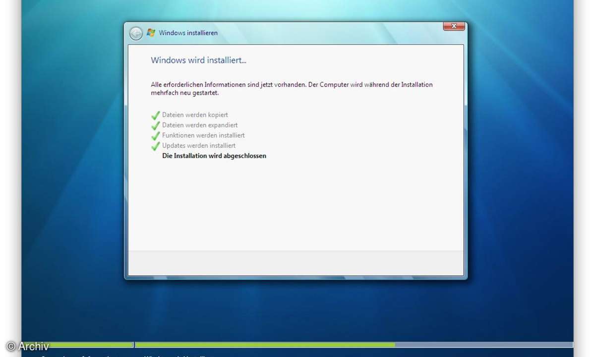 Windows 7 beta installieren