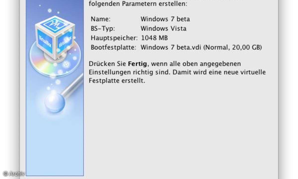 Windows 7 beta installieren