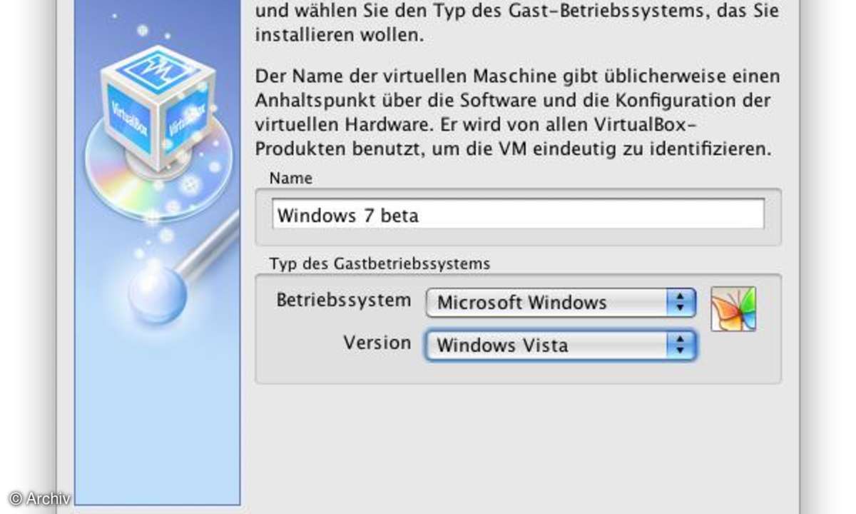 Windows 7 beta installieren