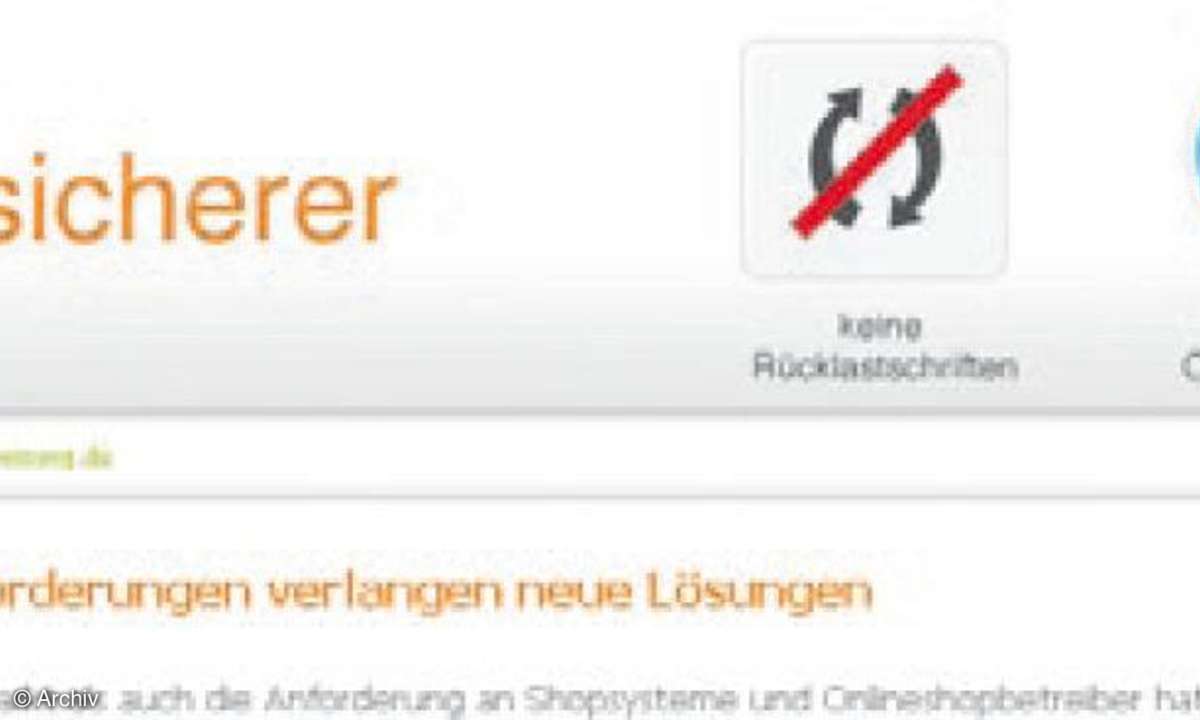 Aktuell Online-Handel: Bezahlen bei eBay