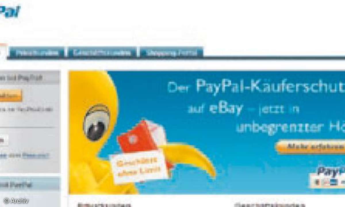 Aktuell Online-Handel: Bezahlen bei eBay