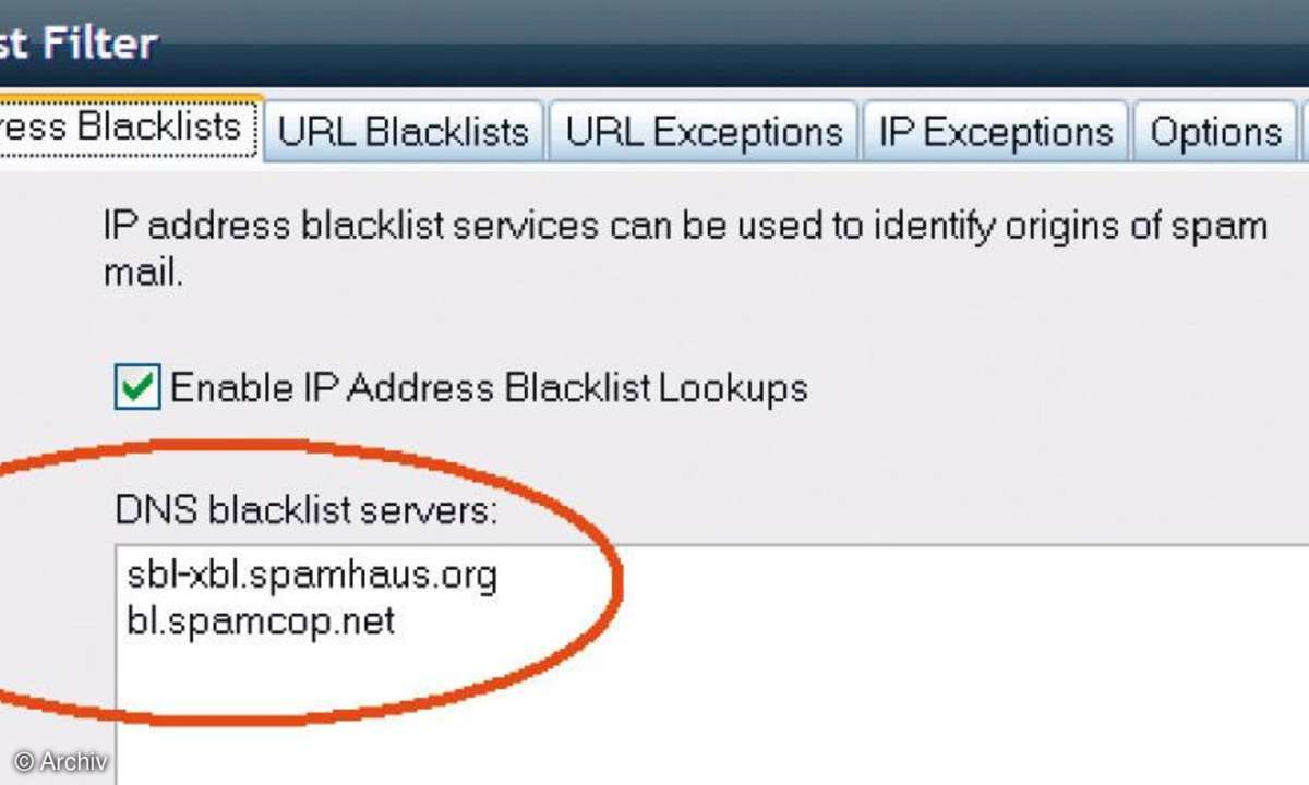 Titelthema Kommunikation: Massnahmen gegen unerwünschte Mails