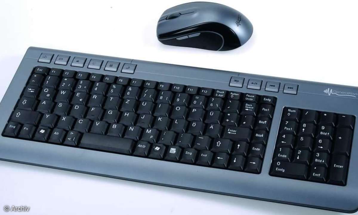 Hardware Eingabegeräte: Funk-Eingabe-Sets im Test