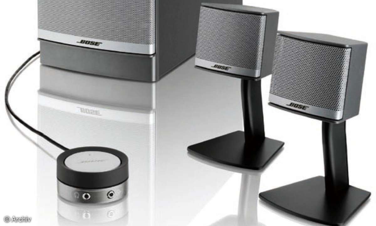 Hardware Sound am PC: 2.1-PC-Lautsprechersysteme im Test