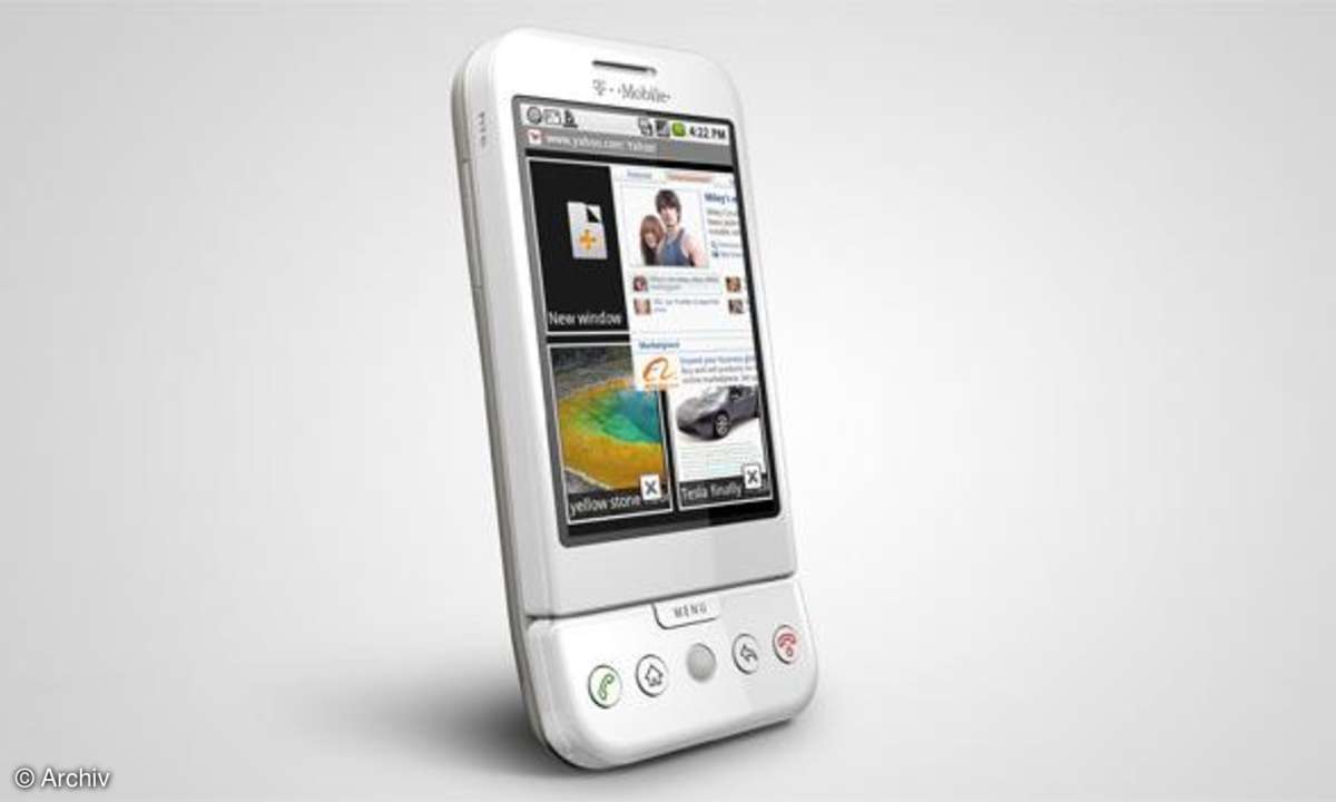 T-Mobile bringt Google-Handy G1 im Februar