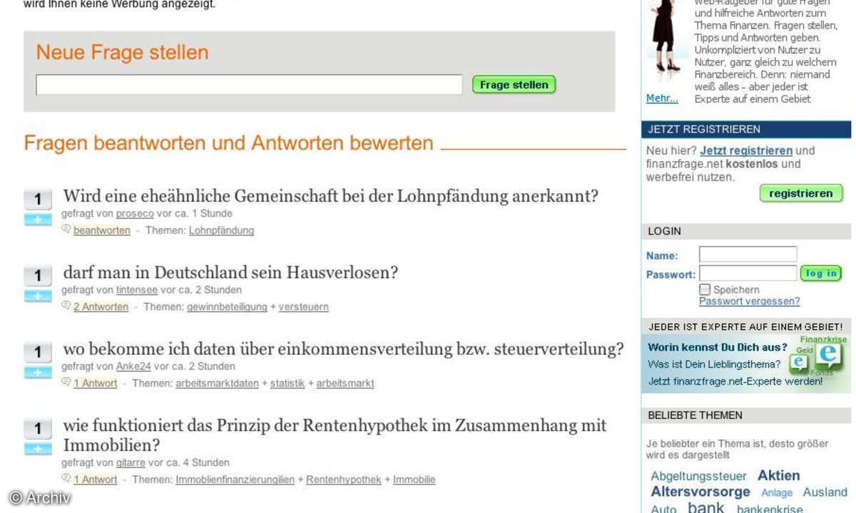 Finanzkrise Spezial