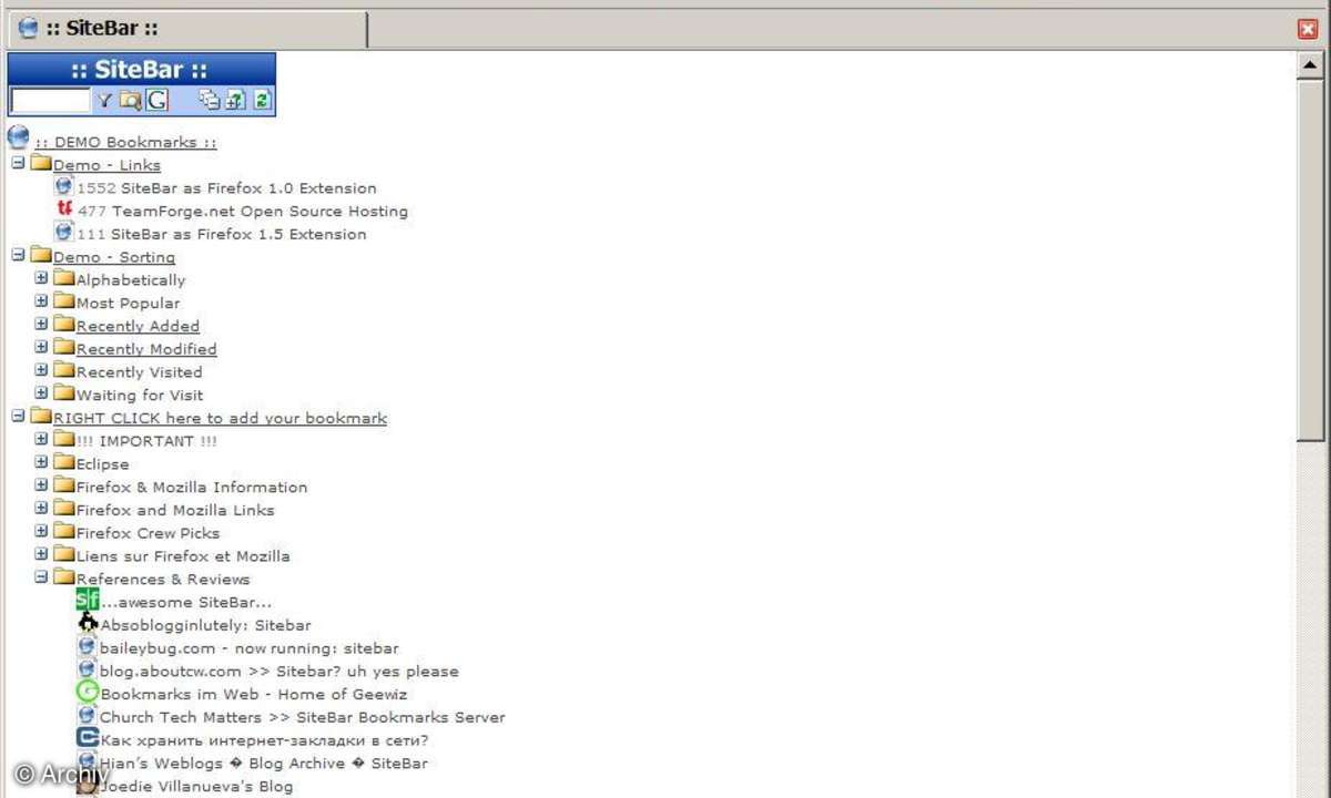 SiteBar