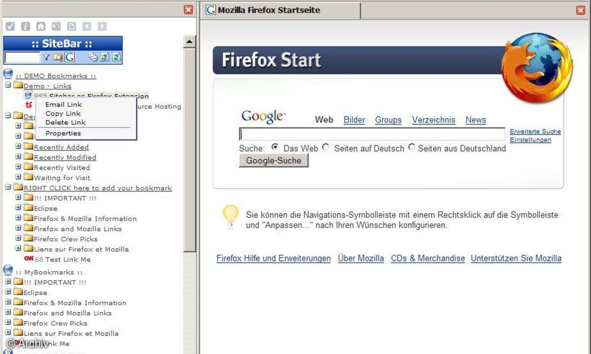 SiteBar