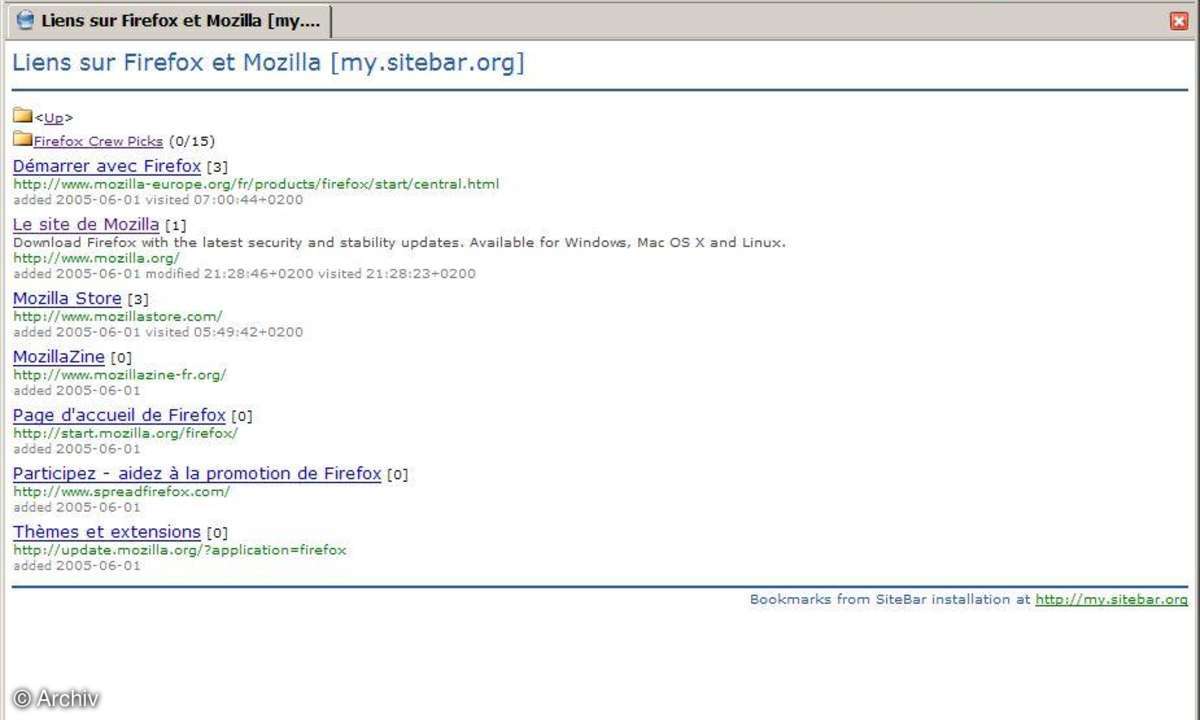SiteBar