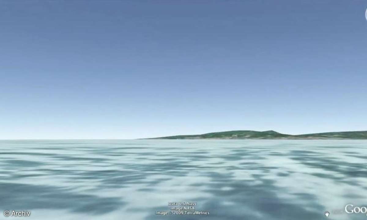 Google Earth: Tiefseetauchen