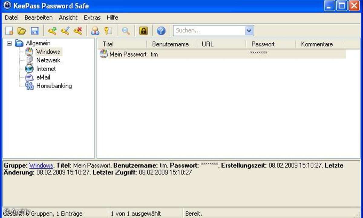 KeePass Portable