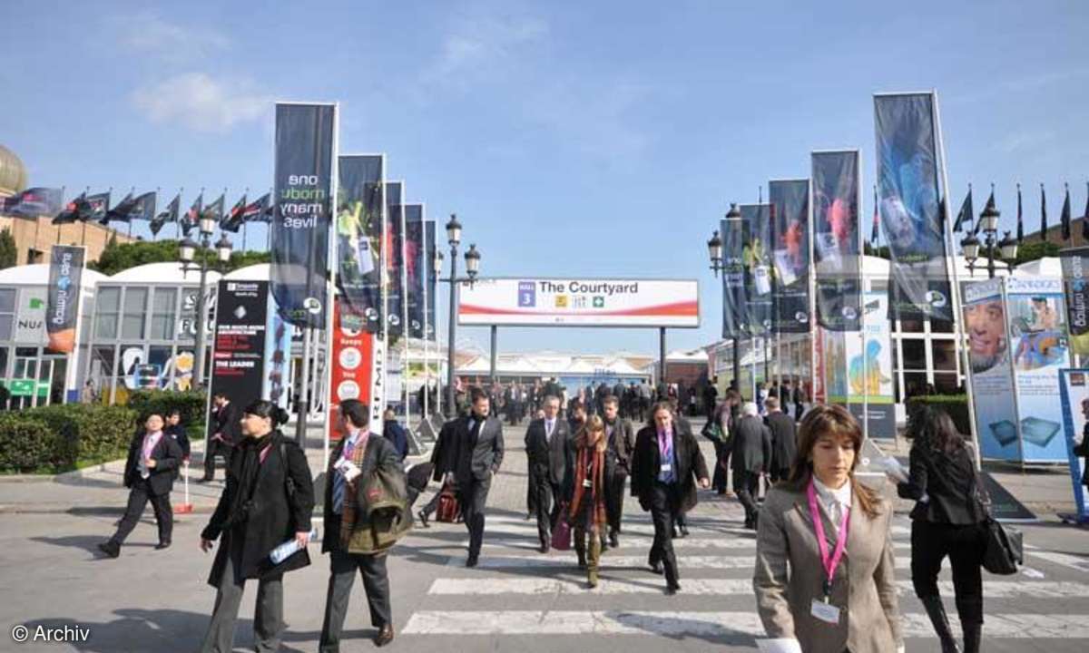 Impressionen vom Mobile World Congress in Barcelona