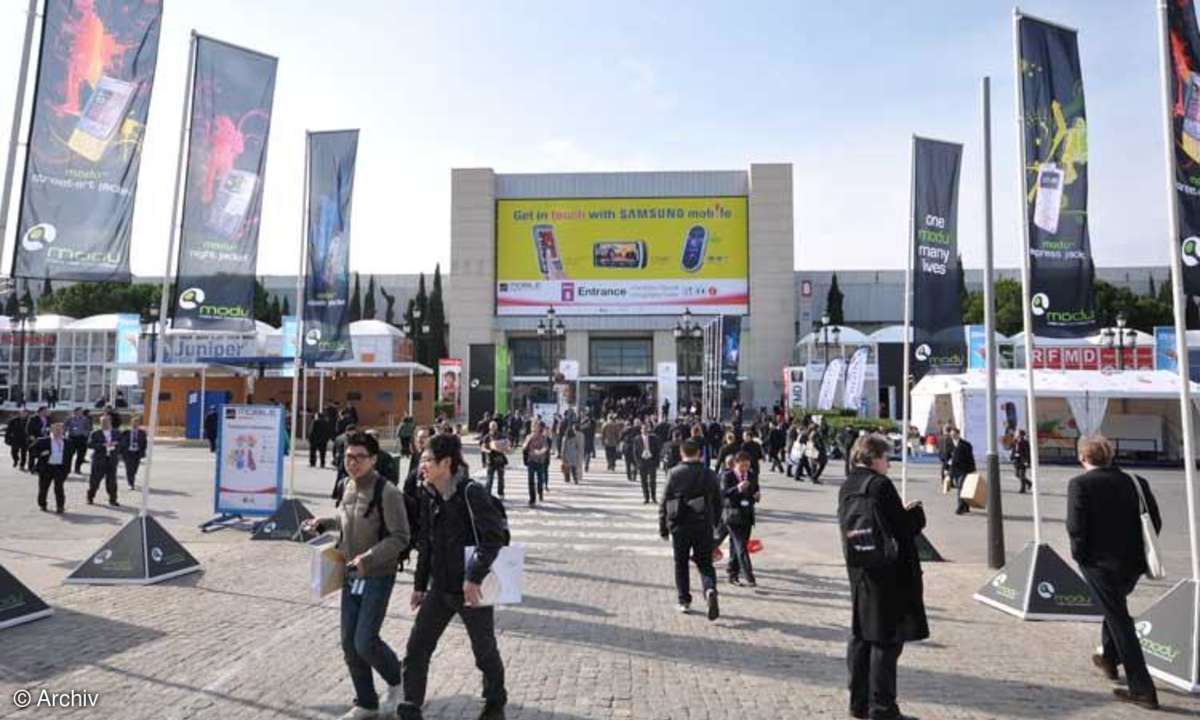 Impressionen vom Mobile World Congress 2009 in Barcelona