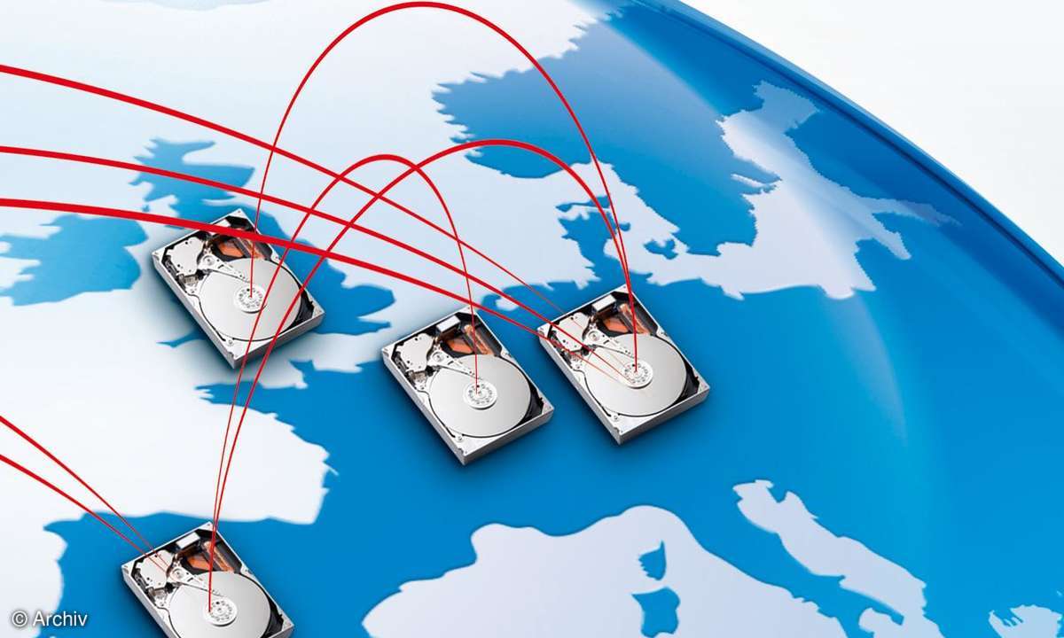 Speicherplatz im Web