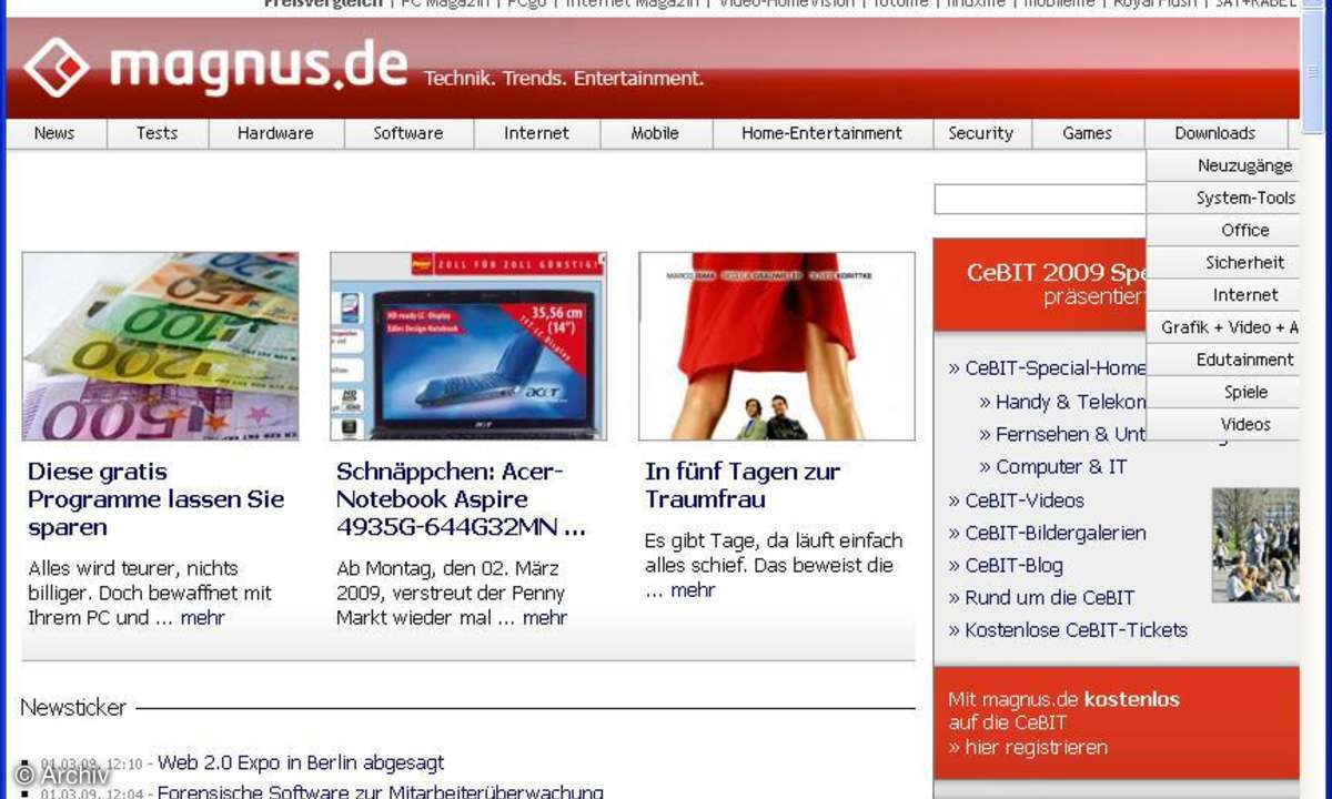 Safari 4 Beta: Windows-Optik