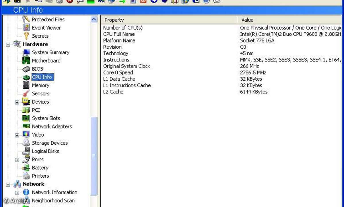 System Information for Windows (SIW)