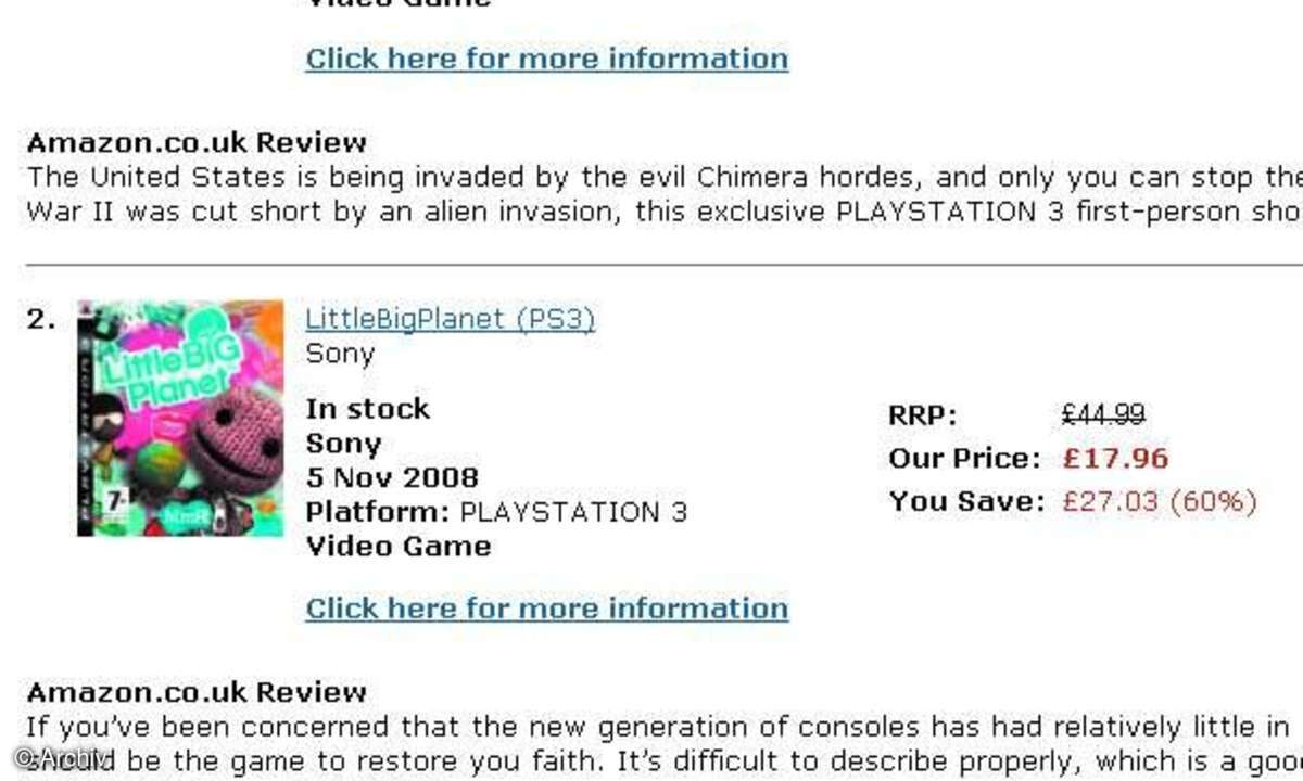 Bis 75 % sparen beim Amazon-Kauf