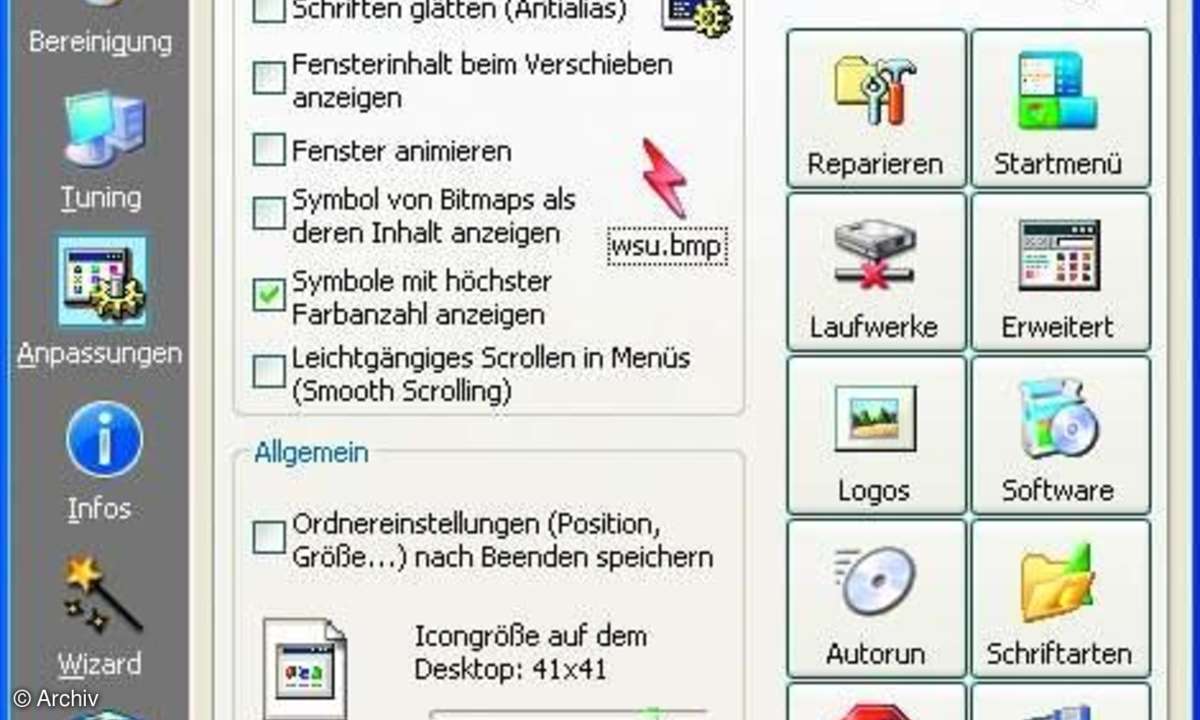 PC-Optimierung für Windows XP