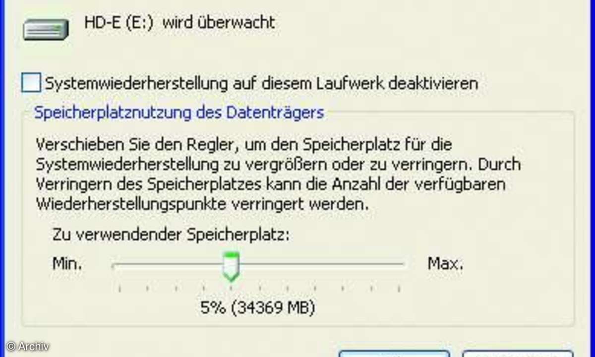 Systemwiederherstellung