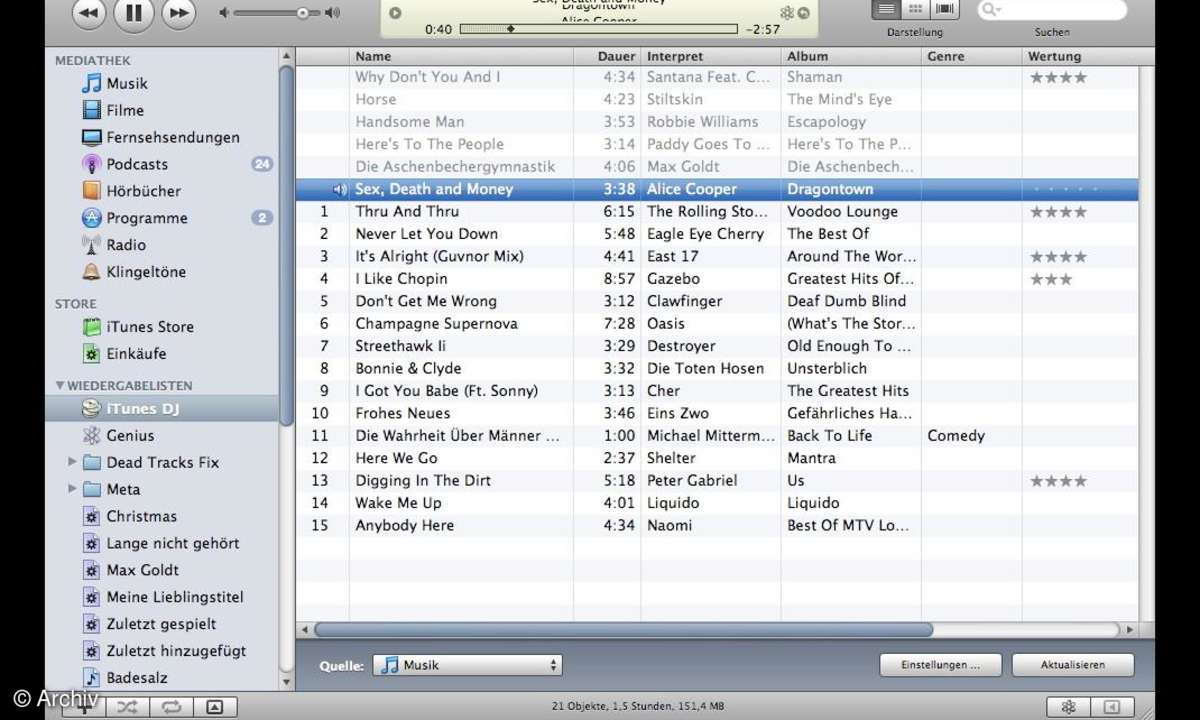 iTunes DJ
