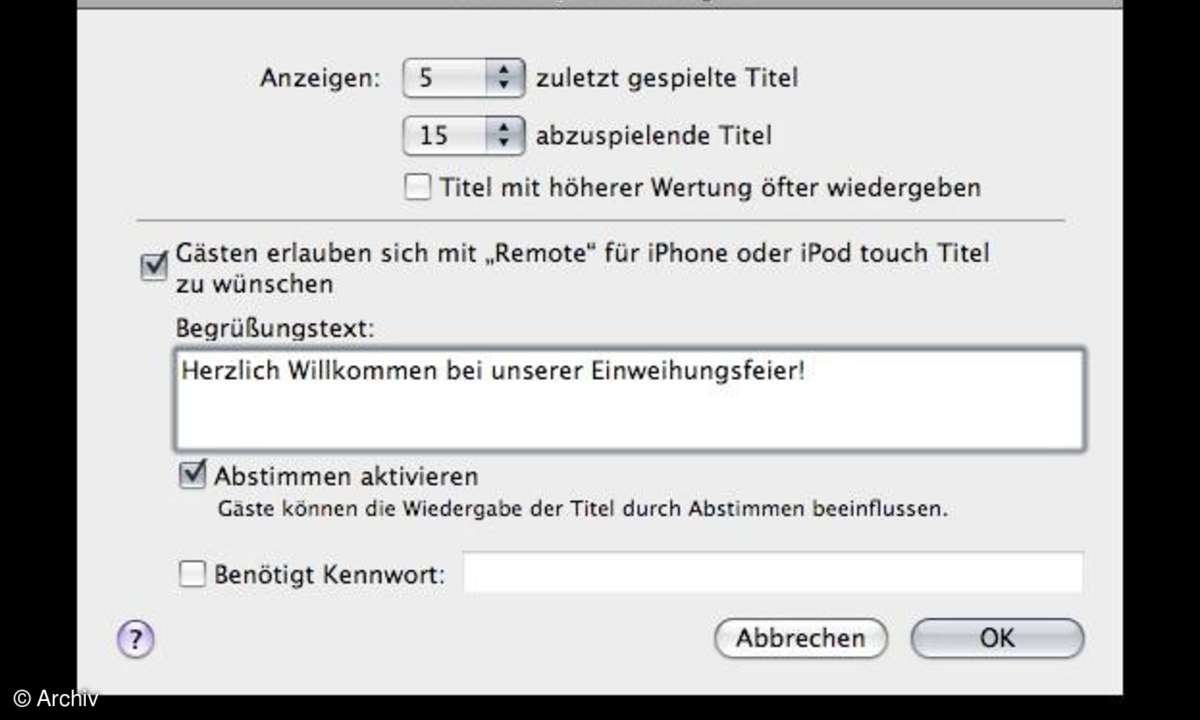 iTunes DJ