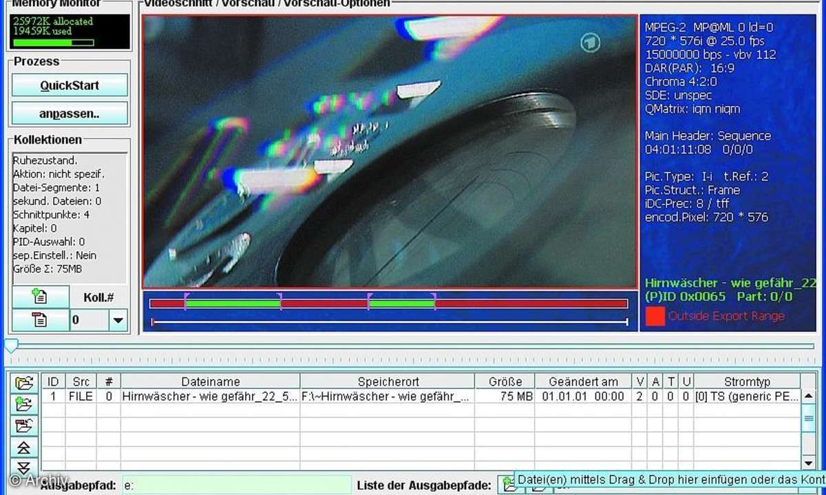 Videoformate im Griff