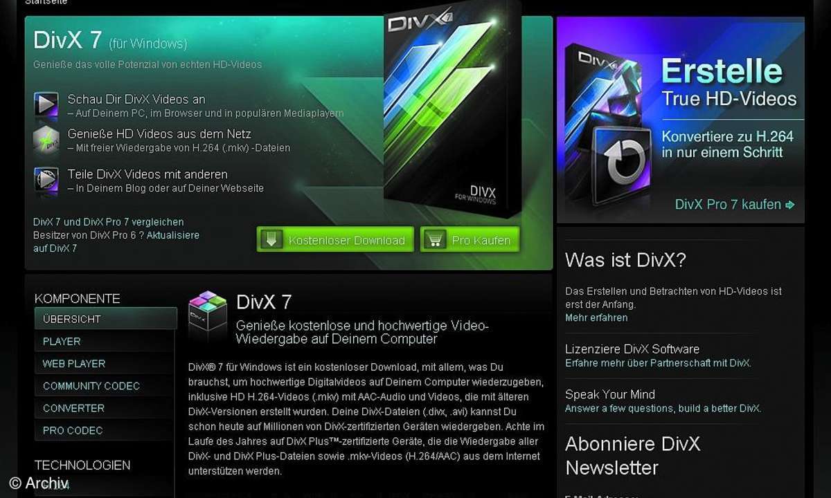 Videoformate im Griff